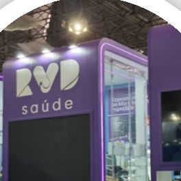 Estande RVD Saúde conectado durante evento CIOSP